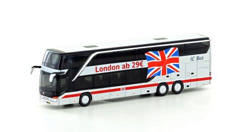 Hobbytrain LC4462 Setra 431 DT IC Bus London